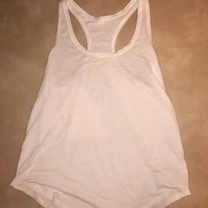 lulu lemon white tank✨